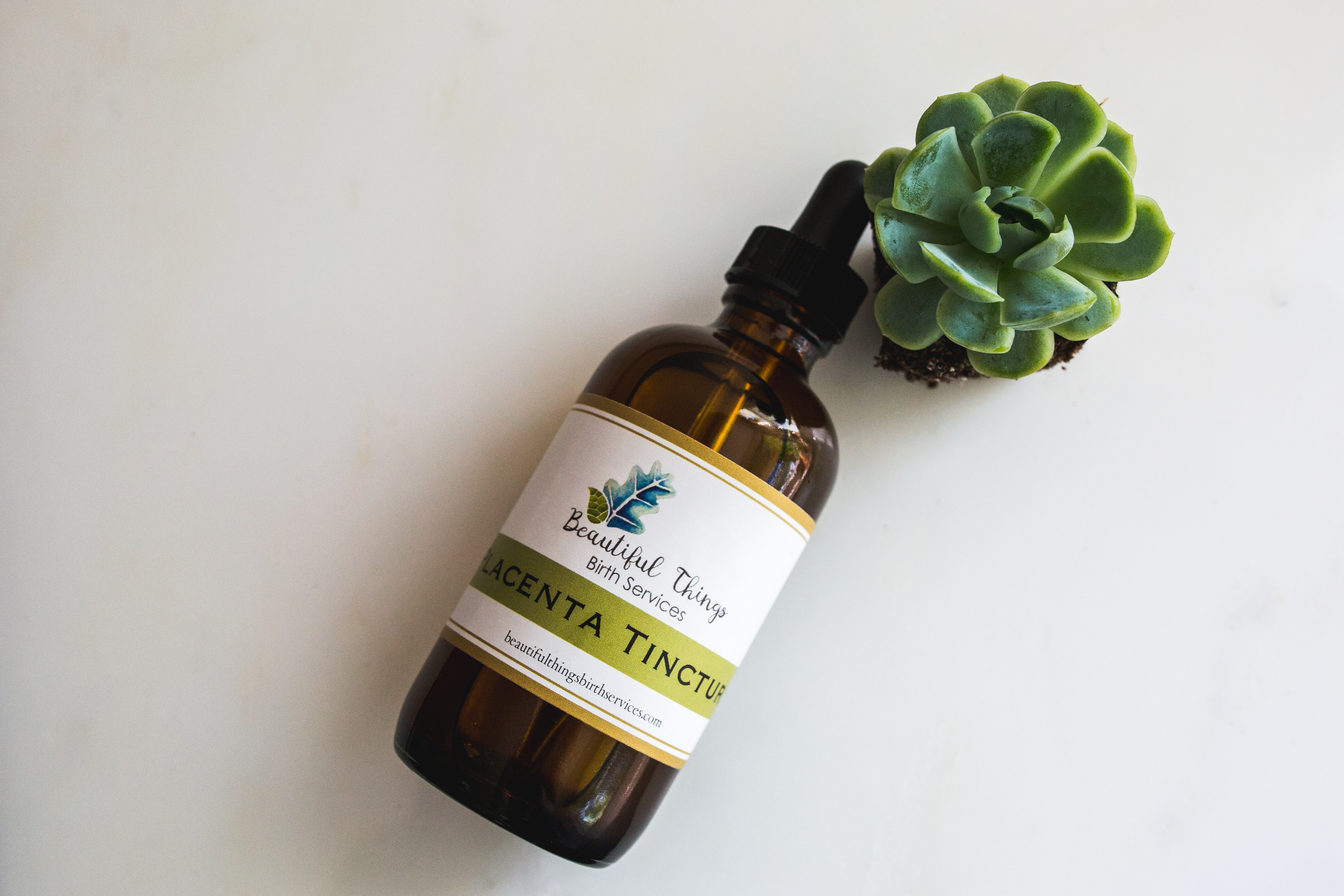Placenta encapsulation tincture.